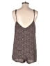 American Eagle Outfitters 100% Viscose Animal Print Brown Romper Size XS - photo 2