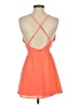 Superdown 100% Polyester Orange Cocktail Dress Size XS - photo 2