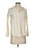 OUTERKNOWN Stripes Ivory Long Sleeve Button-Down Shirt Size XS - photo 1