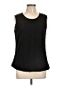 Coldwater Creek Black Sleeveless Blouse Size L - photo 1