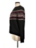 Lucky Brand Argyle Black Pullover Sweater Size M - photo 5