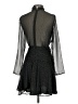 Zara 100% Polyester Black Cocktail Dress Size S - photo 2