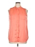 Kenar 100% Polyester Orange Sleeveless Blouse Size XL - photo 1