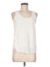 Ann Taylor 100% Polyester Ivory Sleeveless Top Size M (petite) - photo 1
