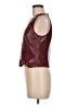 Shein 100% Polyester Burgundy Sleeveless Blouse Size 6 - photo 5