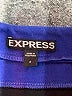 Express Stripes Blue Casual Skirt Size 2 - photo 3