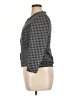 Weekend Max Mara Houndstooth Gray Jacket Size 14 - photo 5