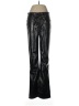 Gap 100% Polyester Black Faux Leather Pants Size 28 waist - photo 1