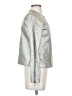 Per Se By Carlisle 100% Polyurethane Metallic Silver Jacket Size 0 - photo 4