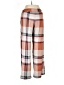 Joyspun Plaid Orange Casual Pants Size S - photo 2