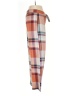 Joyspun Plaid Orange Casual Pants Size S - photo 4