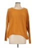 free for all Solid Orange Pullover Sweater Size L - photo 1