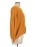 free for all Solid Orange Pullover Sweater Size L - photo 4