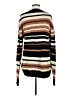Carbon 100% Cotton Stripes Brown Pullover Sweater Size M - photo 2
