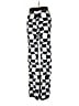 Bailey Rose Checkered-gingham Black Track Pants Size XS - photo 1