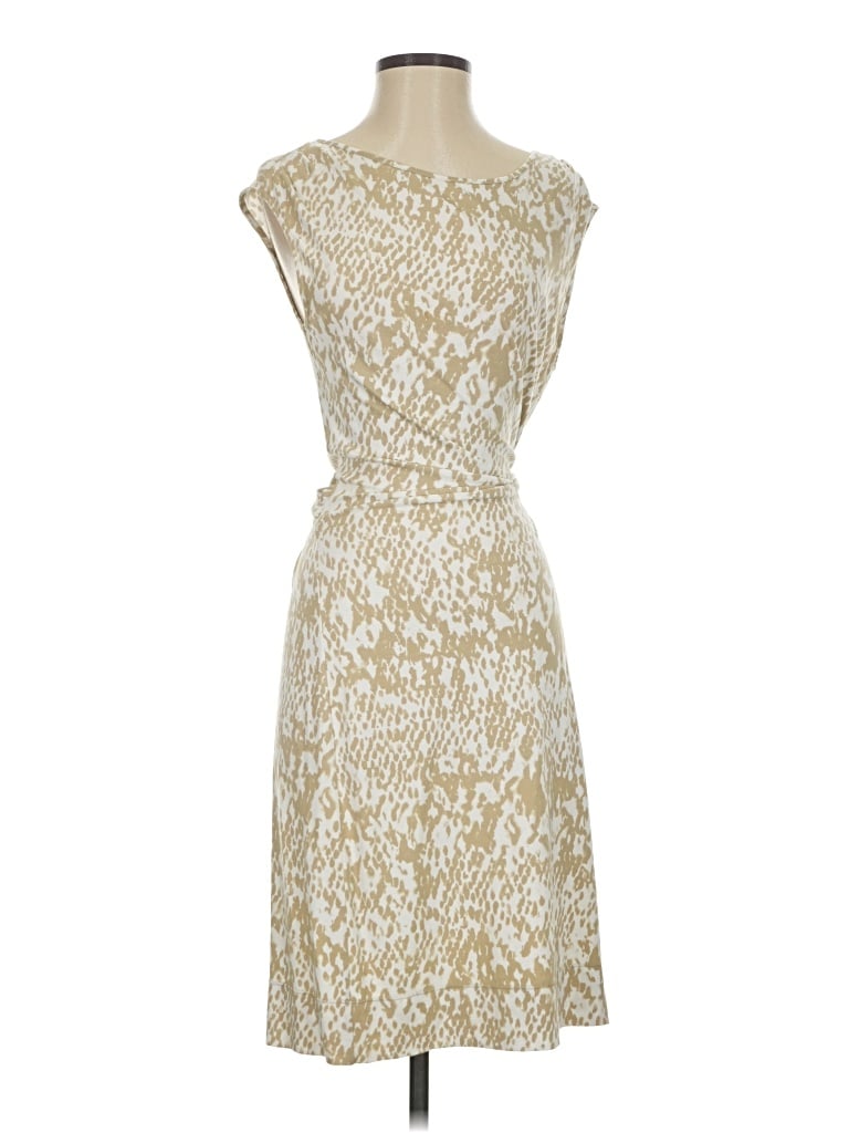 Pre-owned Ak Anne Klein Cocktail Dress In Ivory
