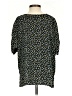 Fun2Fun 100% Polyester Black 3/4 Sleeve Blouse Size S - photo 2