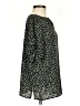 Fun2Fun 100% Polyester Black 3/4 Sleeve Blouse Size S - photo 4