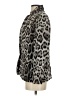 Zara 100% Viscose Animal Print Gray Blazer Size S - photo 5