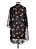 Express 100% Polyester Black Kimono Size S - photo 2