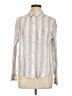 Rails 100% Cotton Stripes Ivory Long Sleeve Button-Down Shirt Size L - photo 1