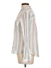 Rails 100% Cotton Stripes Ivory Long Sleeve Button-Down Shirt Size L - photo 5