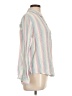 Rails 100% Cotton Stripes Ivory Long Sleeve Button-Down Shirt Size L - photo 4