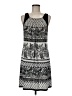 Studio Donatella Graphic Gray Casual Dress Size M - photo 1