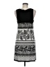Studio Donatella Graphic Gray Casual Dress Size M - photo 2
