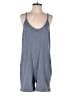 T/S by Thrive Solid Gray Romper Size S - photo 1