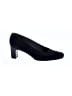 Stuart Weitzman Black Blue Heels Size 8 1/2 - photo 1