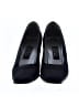 Stuart Weitzman Black Blue Heels Size 8 1/2 - photo 2
