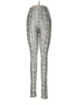 Unbranded Metallic Silver Leggings Size M - photo 1