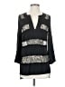 BCBGMAXAZRIA Black 3/4 Sleeve Blouse Size S - photo 1