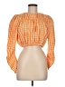 Zara Orange 3/4 Sleeve Blouse Size M - photo 1