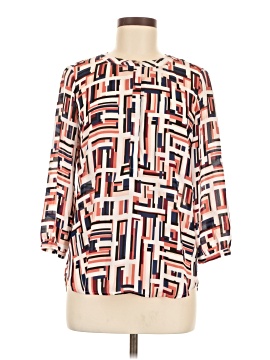 Jm Collection 3/4 Sleeve Blouse