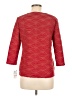 JM Collection Red 3/4 Sleeve Top Size M - photo 2