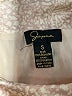 Japna 100% Polyester Metallic Tan Formal Skirt Size S - photo 4