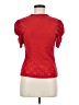 Shein Red Short Sleeve Top Size M - photo 1