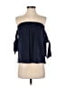 Milly Blue 3/4 Sleeve Blouse Size S (estimated) - photo 1