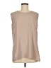ALLSAINTS Tan Sleeveless Blouse Size 2 - photo 1