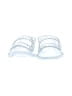 Lauren Lorraine White Silver Sandals Size 8 - photo 2