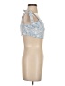 Shein Blue Sleeveless Blouse Size S - photo 4