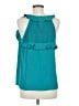 41Hawthorn 100% Polyester Teal Sleeveless Blouse Size M - photo 2