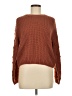 Jessica Simpson 100% Acrylic Brown Pullover Sweater Size S - photo 1