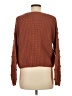 Jessica Simpson 100% Acrylic Brown Pullover Sweater Size S - photo 2