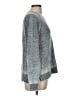 Evy's Tree Metallic Gray Pullover Sweater Size M - photo 4