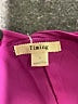 Timing 100% Polyester Purple Short Sleeve Blouse Size S - photo 7