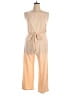 Zesica Solid Tan Jumpsuit Size XL - photo 1