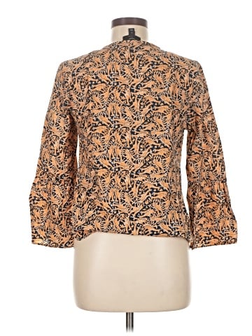 Drake's London 3/4 Sleeve Blouse (view 2)